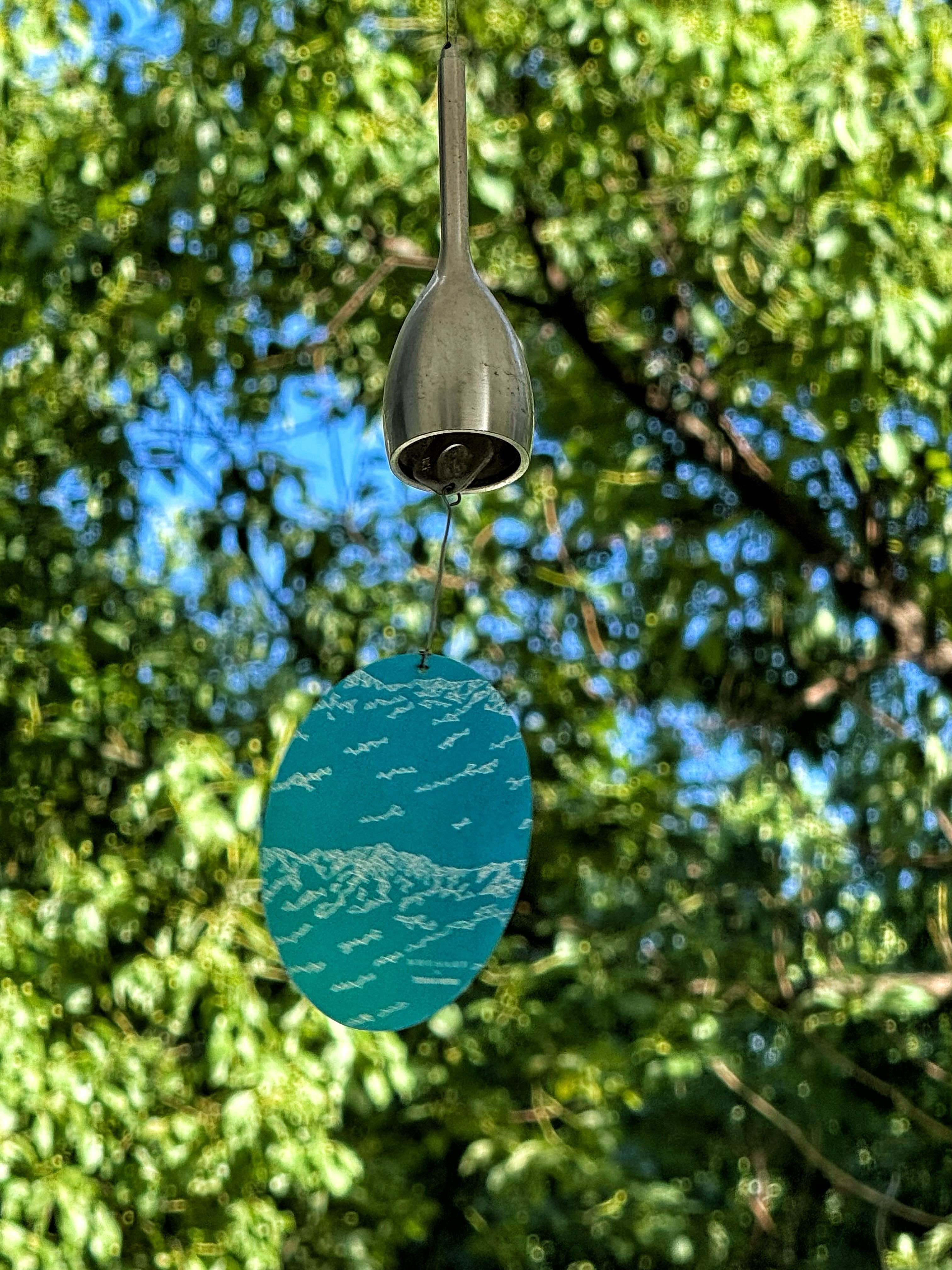 Summer vibe in the garden, #naosaku wind-bell🎐